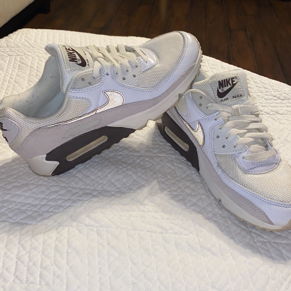 Men’s Nike Air Max 90 Gel Muted Pops White/Brown